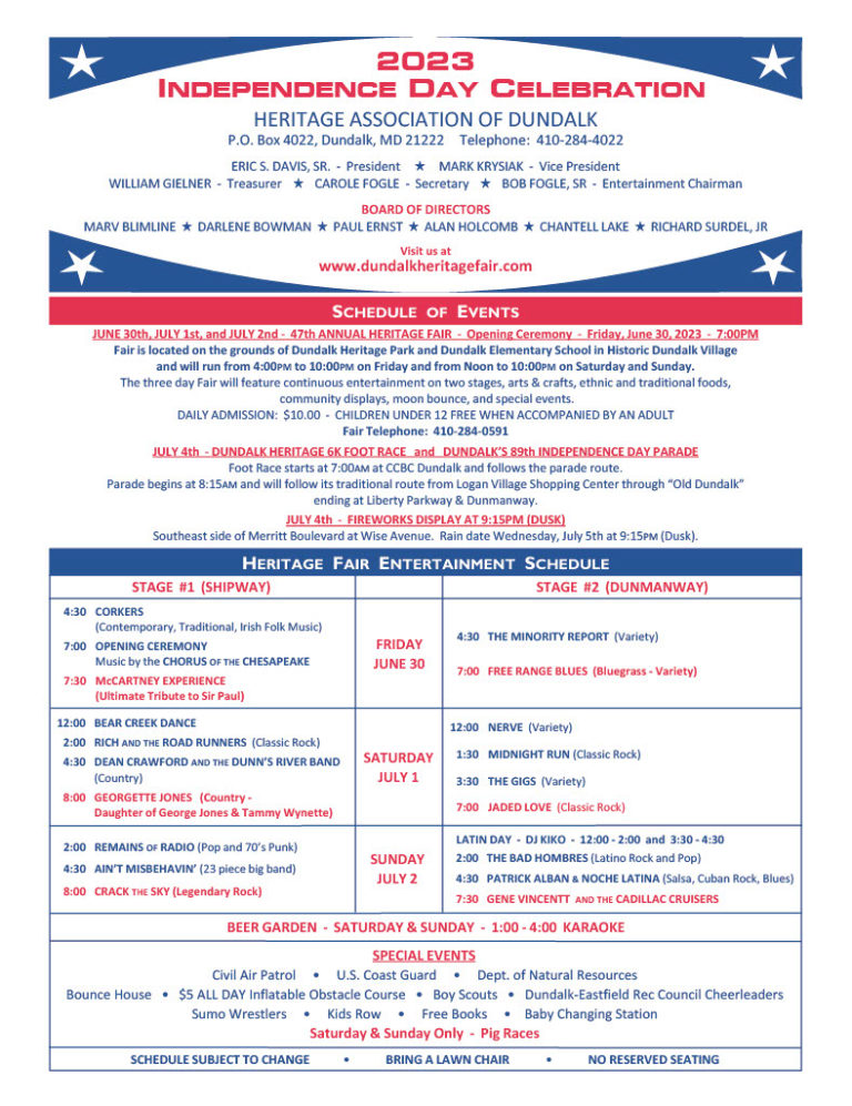 Heritage Association of Greater Dundalk Official Website of the
